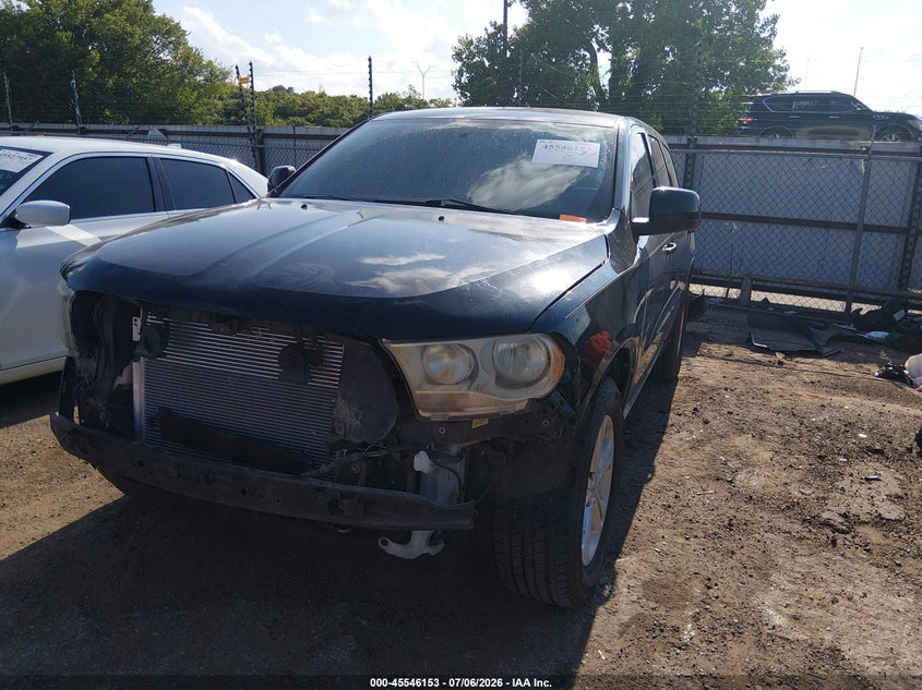 Vin: 1c4rdhag6dc657427, lot: 46044422, dodge durango sxt 20132