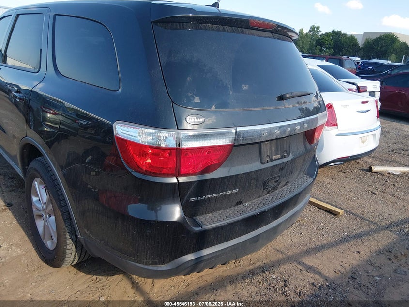 Vin: 1c4rdhag6dc657427, lot: 46044422, dodge durango sxt 20133