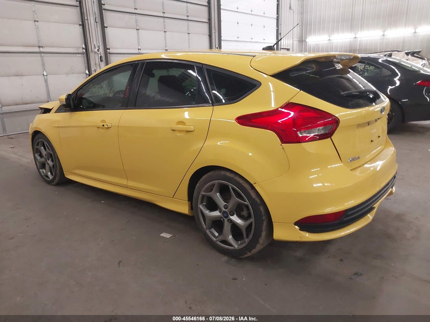 Vin: 1fadp3l94hl219309, lot: 46044436, ford focus st 20173