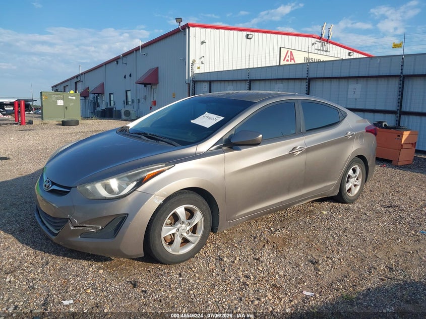 2014 HYUNDAI ELANTRA auction photo 2
