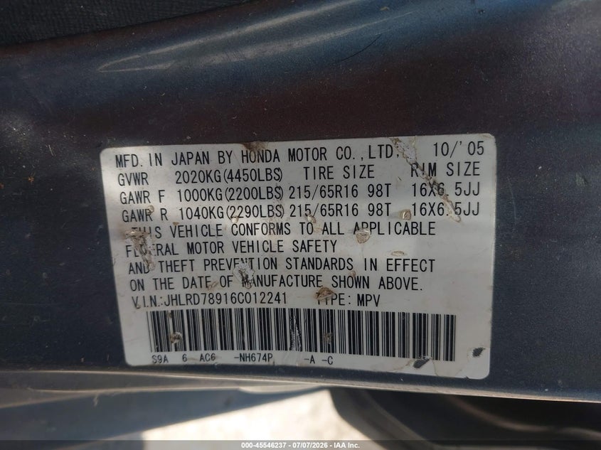 AtlanticExpress - Honda CR-V