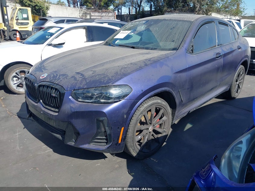 Vin: 5ux43dt02p9p68353, lot: 46044512, bmw x4 m40i 20232