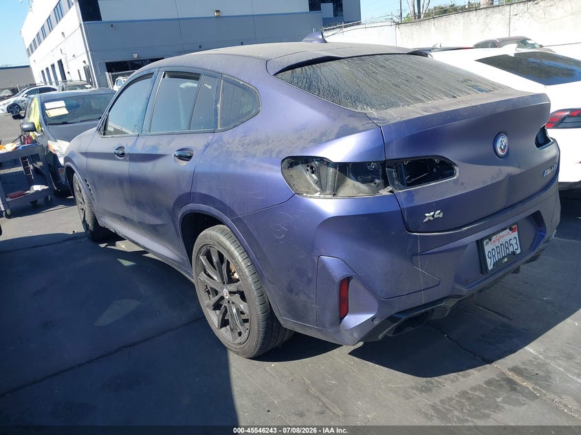 Vin: 5ux43dt02p9p68353, lot: 46044512, bmw x4 m40i 20233