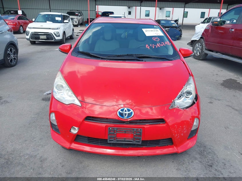 2013 Toyota Prius C One VIN: JTDKDTB32D1038772 Lot: 45546248