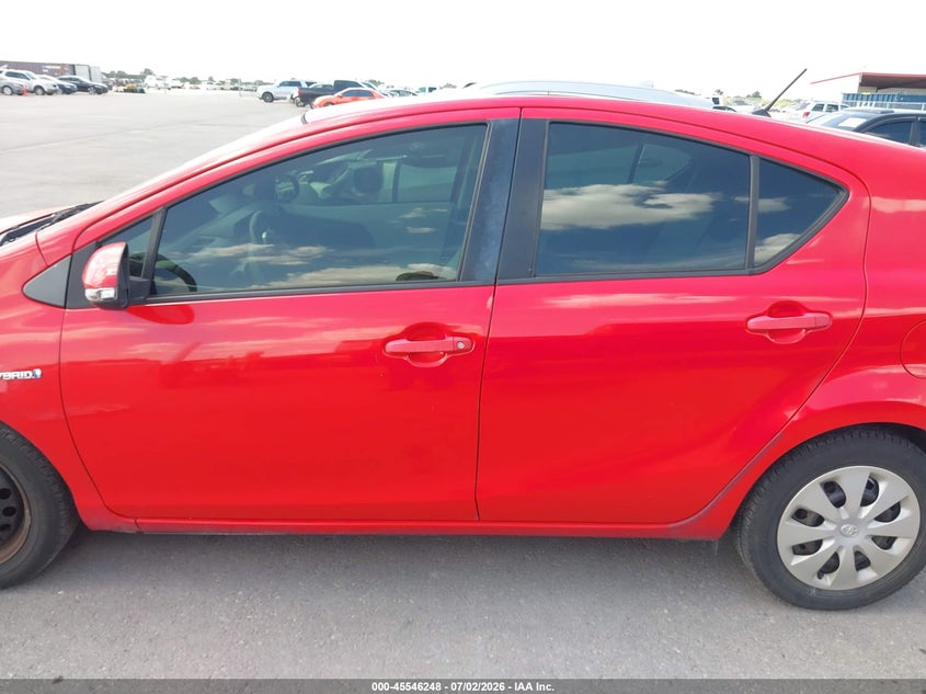 2013 Toyota Prius C One VIN: JTDKDTB32D1038772 Lot: 45546248