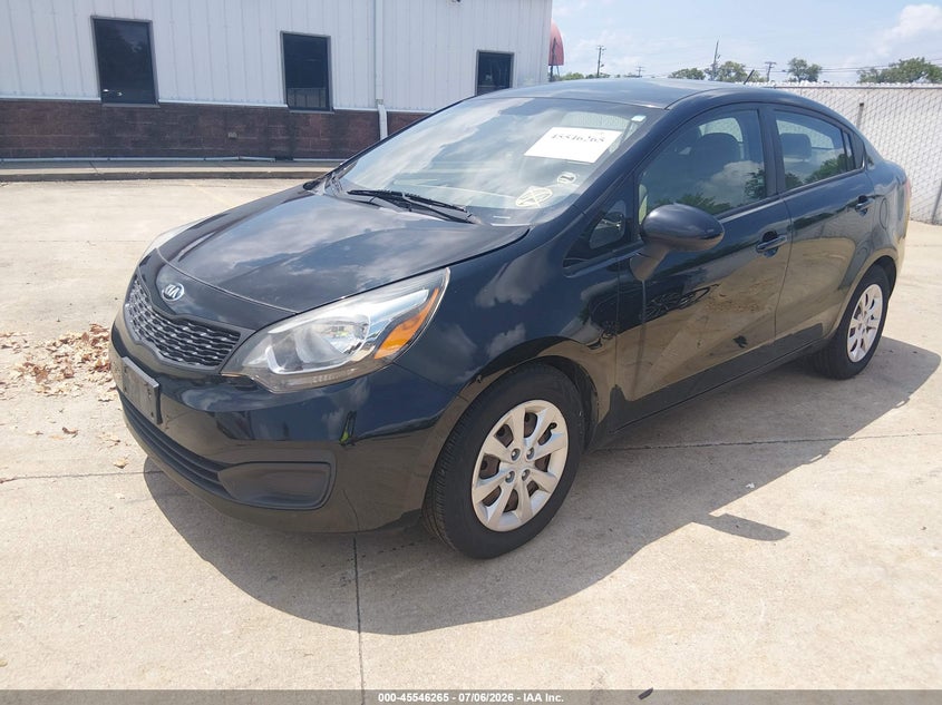 2013 Kia Rio, Normal Wear & Tear, IAAI, VIN KNADM4A38D6141081 — photo 2