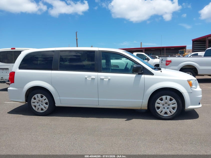 2018 Dodge Grand Caravan Se VIN: 2C4RDGBG2JR296466 Lot: 45546285