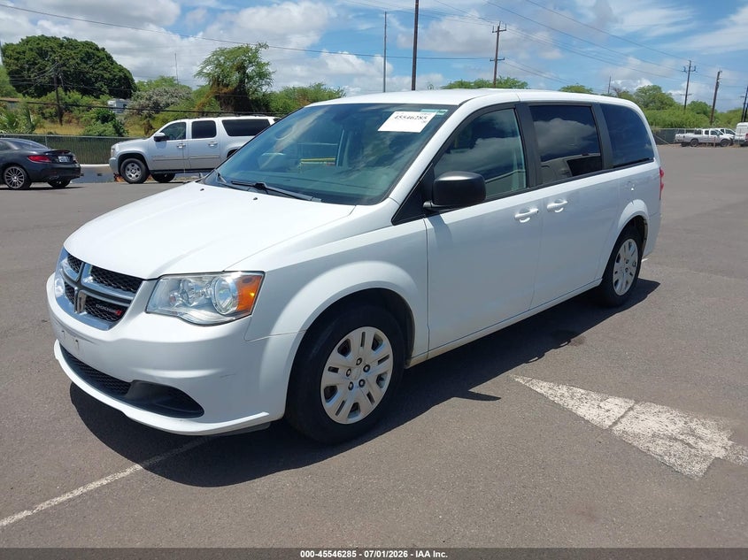 2018 Dodge Grand Caravan Se VIN: 2C4RDGBG2JR296466 Lot: 45546285