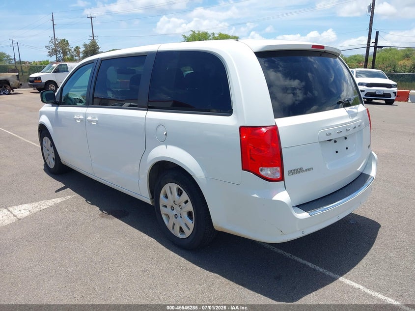 2018 Dodge Grand Caravan Se VIN: 2C4RDGBG2JR296466 Lot: 45546285