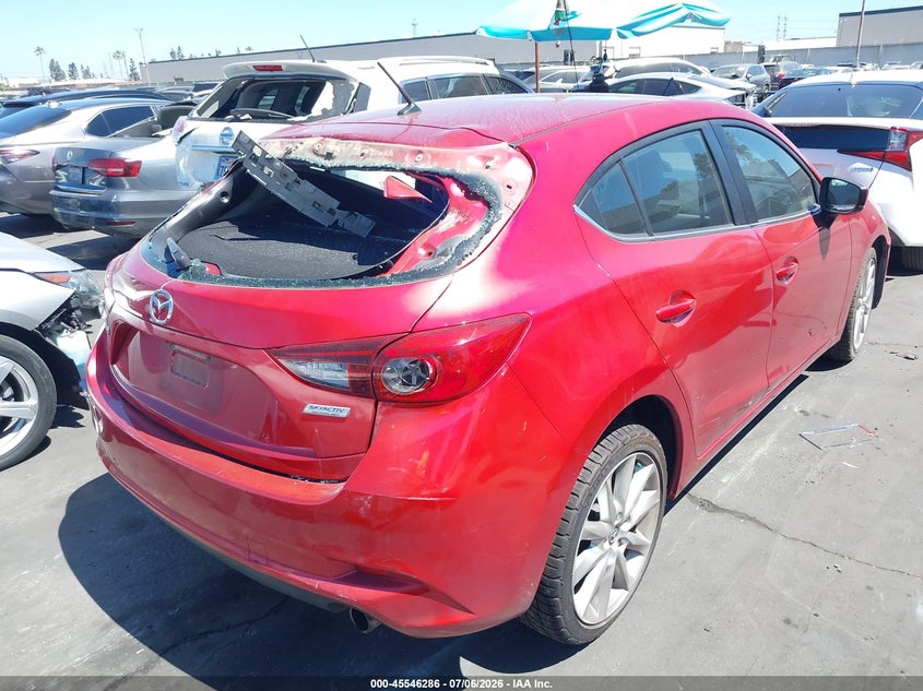 Vin: 3mzbn1l7xhm114876, lot: 46044555, mazda mazda3 touring 20174
