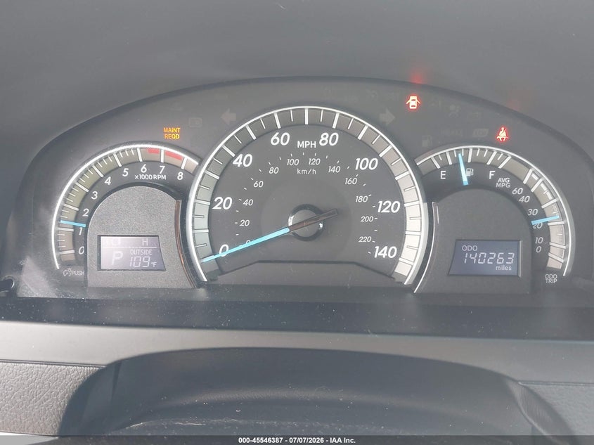 2014 TOYOTA CAMRY SEDAN 2.5L I-4 DOHC, VVT, 178HP