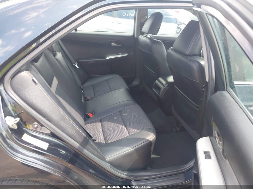 2014 TOYOTA CAMRY SEDAN 2.5L I-4 DOHC, VVT, 178HP