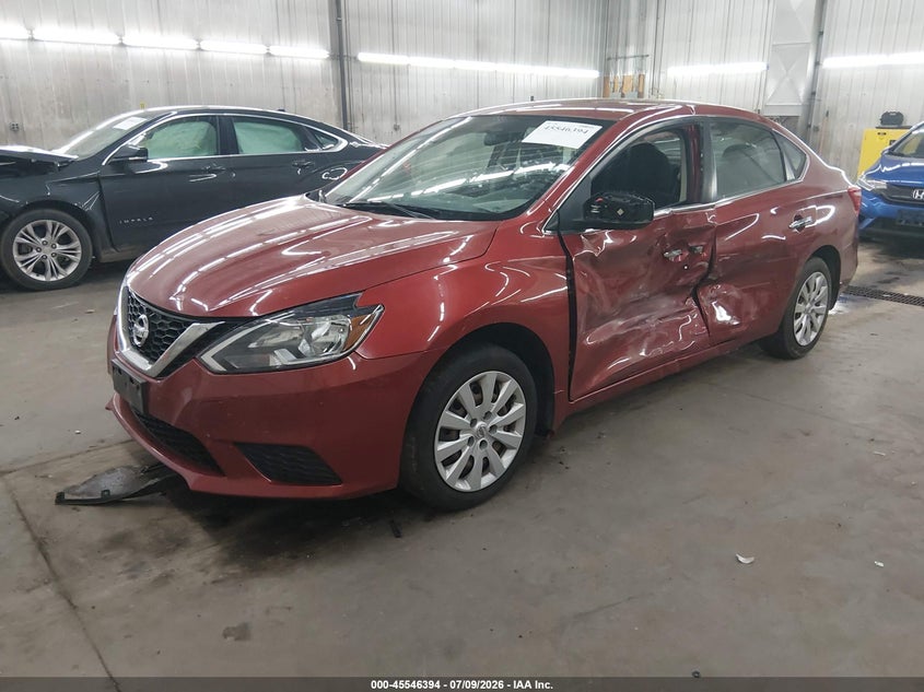 2017 Nissan Sentra, Left Side, IAAI, VIN 3N1AB7AP1HY207181 — photo 2