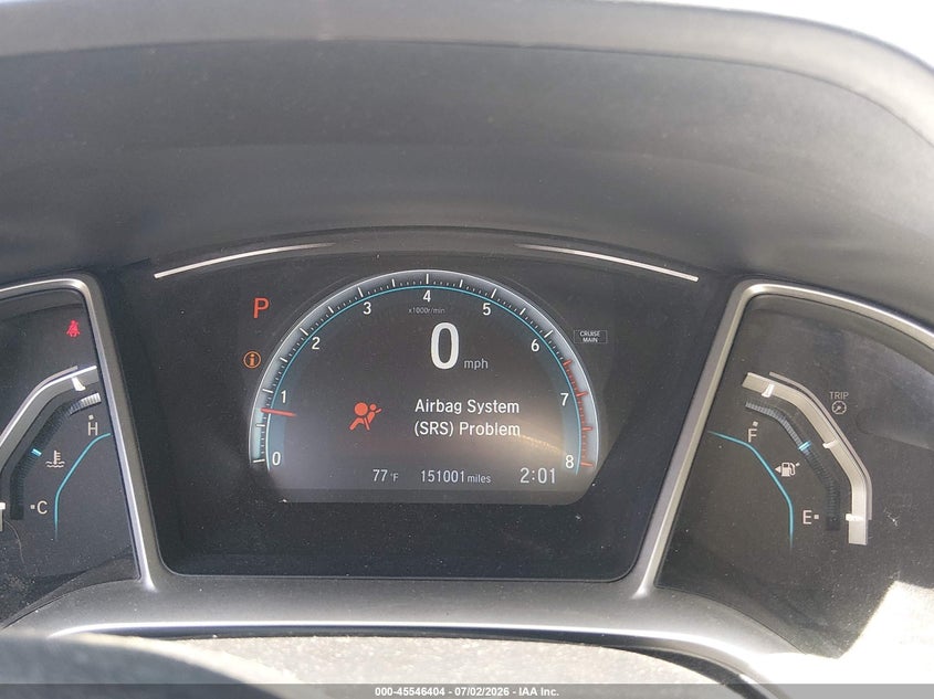 2016 HONDA CIVIC auction photo 7