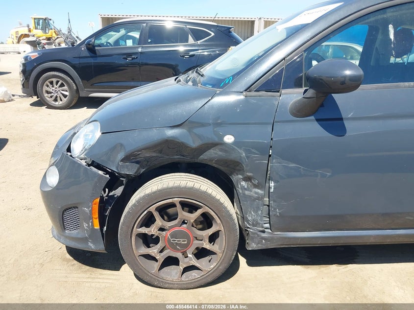 2018 Fiat 500 Pop VIN: 3C3CFFKH7JT420896 Lot: 45546414