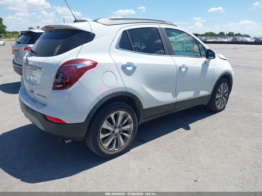 Vin: kl4cjasb0kb702688, lot: 46044698, buick encore fwd preferred 20194