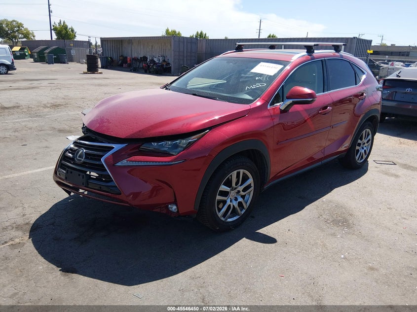 Vin: jtjbjrbzxg2039843, lot: 46044719, lexus nx 300h 20162