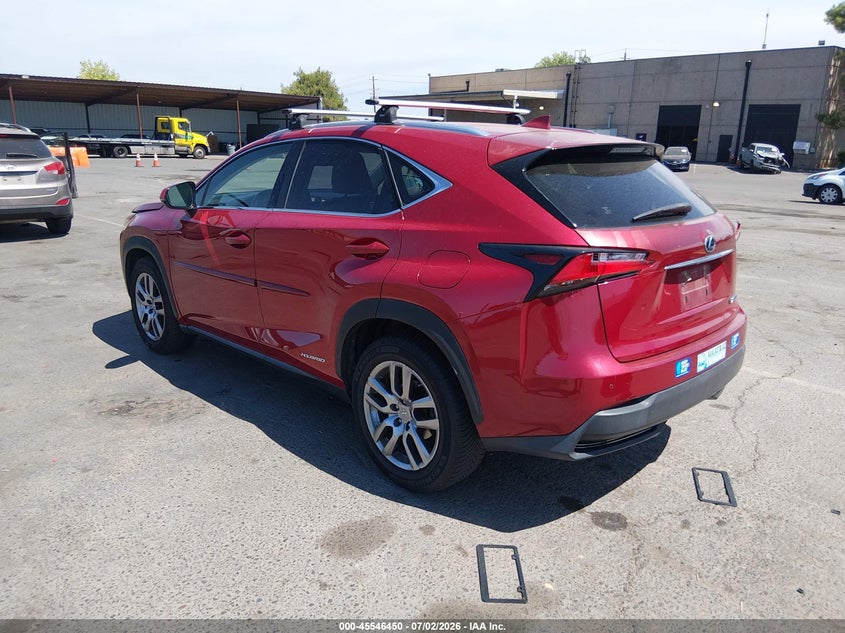 2016 LEXUS NX 300H auction photo 3