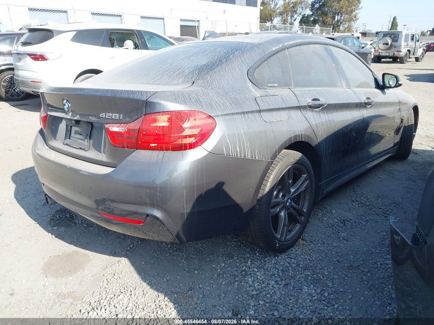 Vin: wba4a5c50fgk15457, lot: 46044723, bmw 428 gran coupe 20154