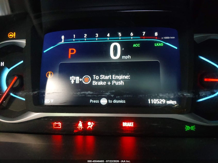 2020 HONDA PILOT auction photo 7