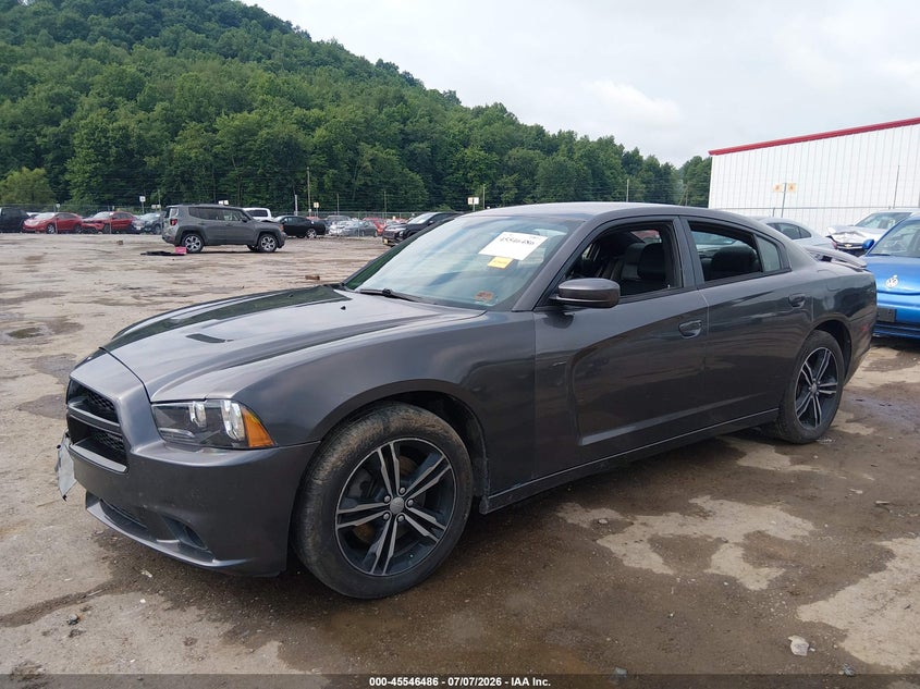 2014 Dodge Charger, Удар спереди, IAAI, VIN 2C3CDXJG3EH141383 — фото 2