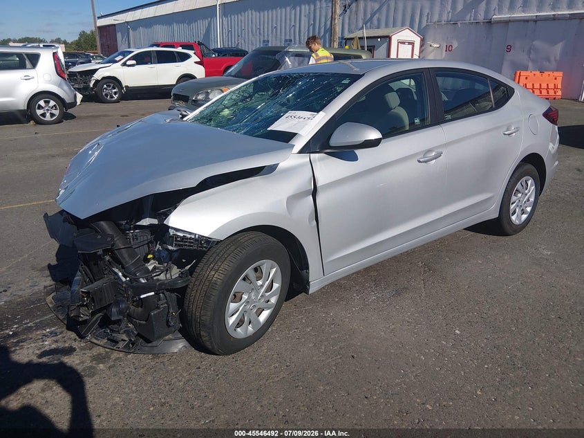 2020 Hyundai Elantra Se, Front End, IAAI, VIN 5NPD74LF2LH528358 — photo 2