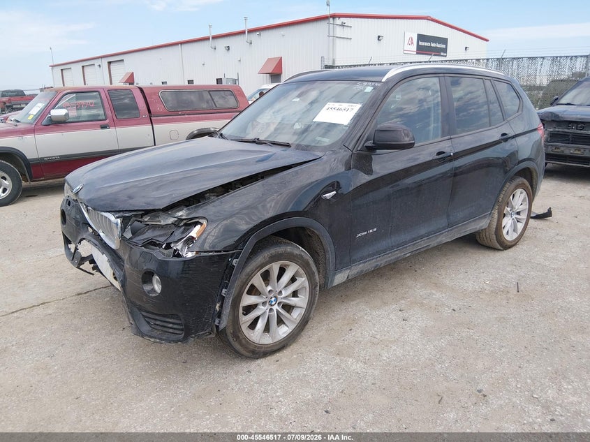 2017 BMW X3 auction photo 2