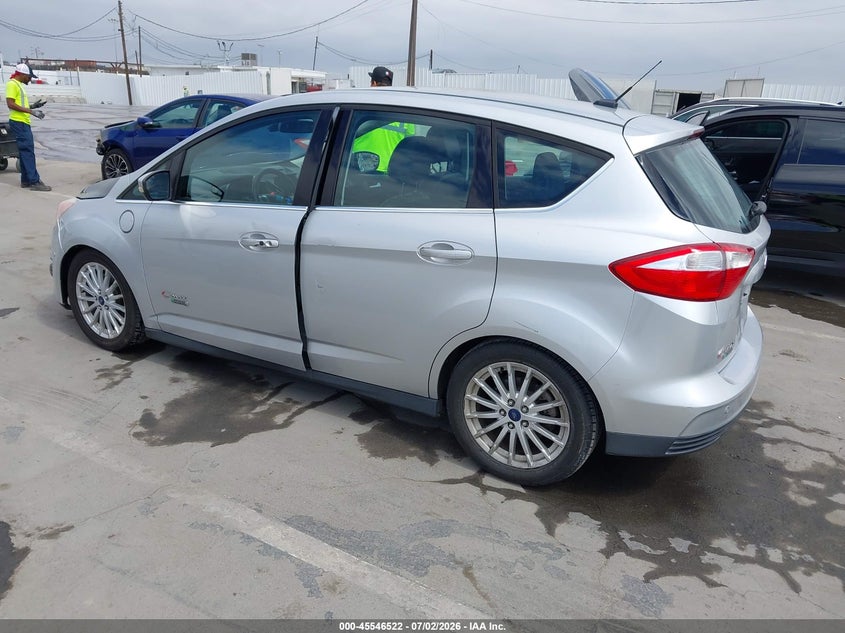 Vin: 1fadp5cu3el513330, lot: 46044791, ford c-max energi sel 20143