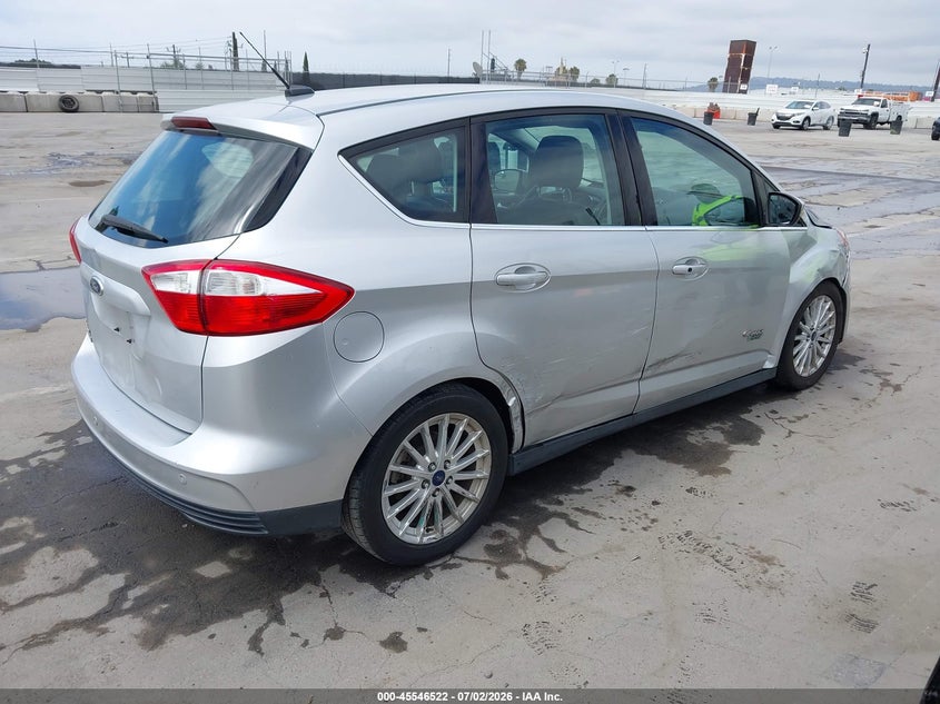 Vin: 1fadp5cu3el513330, lot: 46044791, ford c-max energi sel 20144