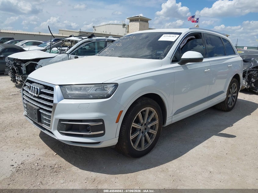 Vin: wa1lhaf78jd024017, lot: 46044832, audi q7 2.0t premium 20182