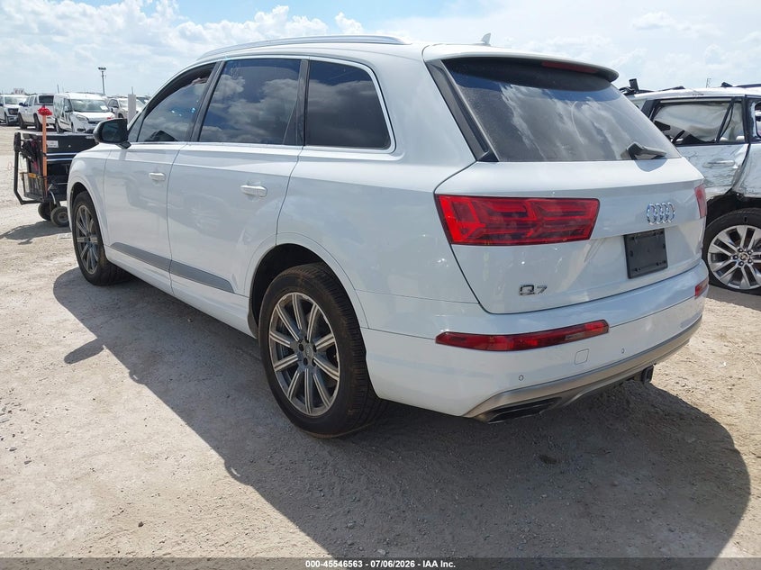 Vin: wa1lhaf78jd024017, lot: 46044832, audi q7 2.0t premium 20183