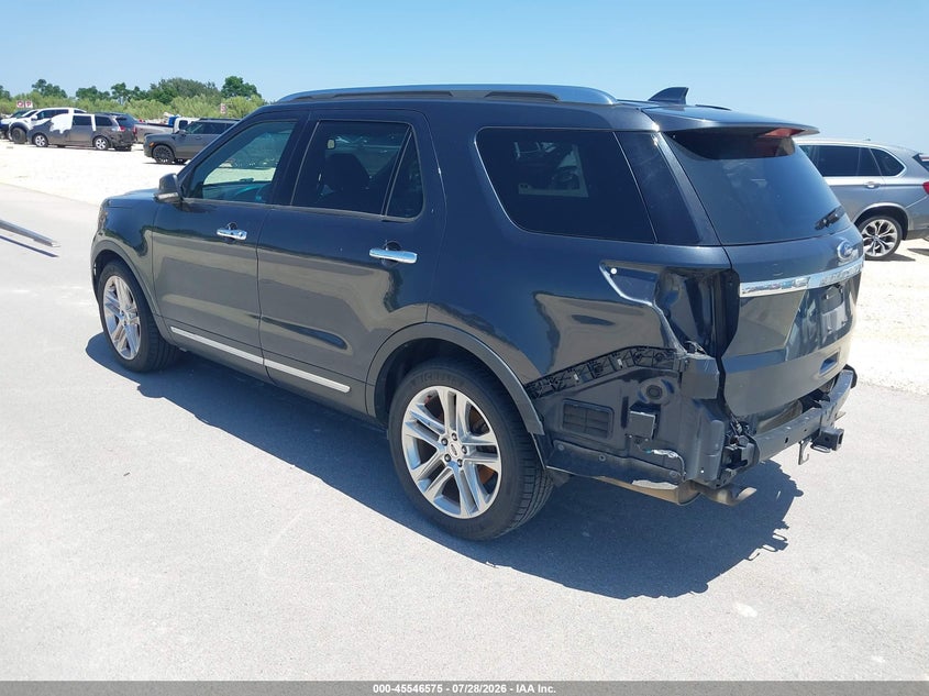 Vin: 1fm5k7f86hga93191, lot: 46044844, ford explorer limited 20173