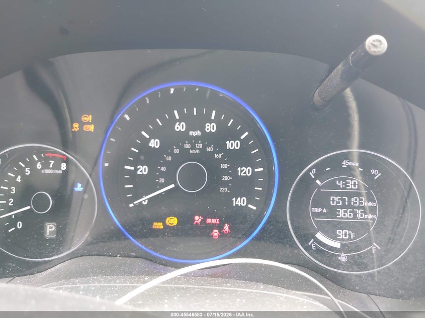HONDA HR-V 2022 VIN 3CZRU6H3XNM753501