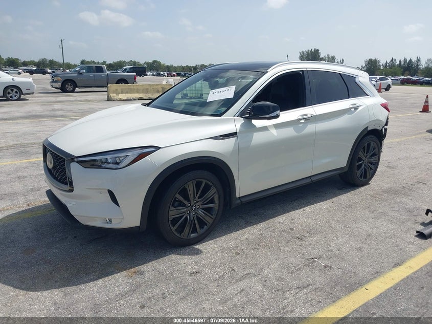 Vin: 3pcaj5m38lf113669, lot: 46044866, infiniti qx50 essential awd 20202