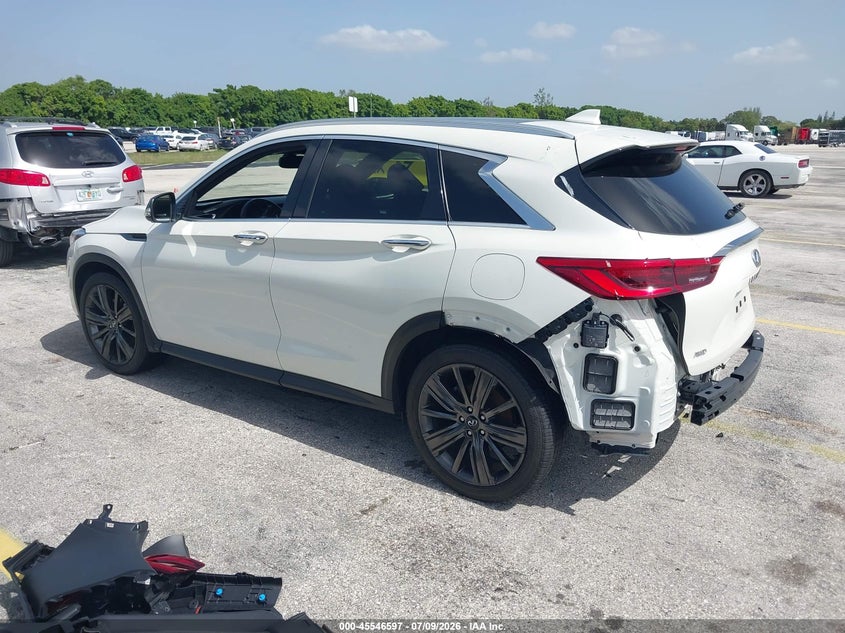 Vin: 3pcaj5m38lf113669, lot: 46044866, infiniti qx50 essential awd 20203