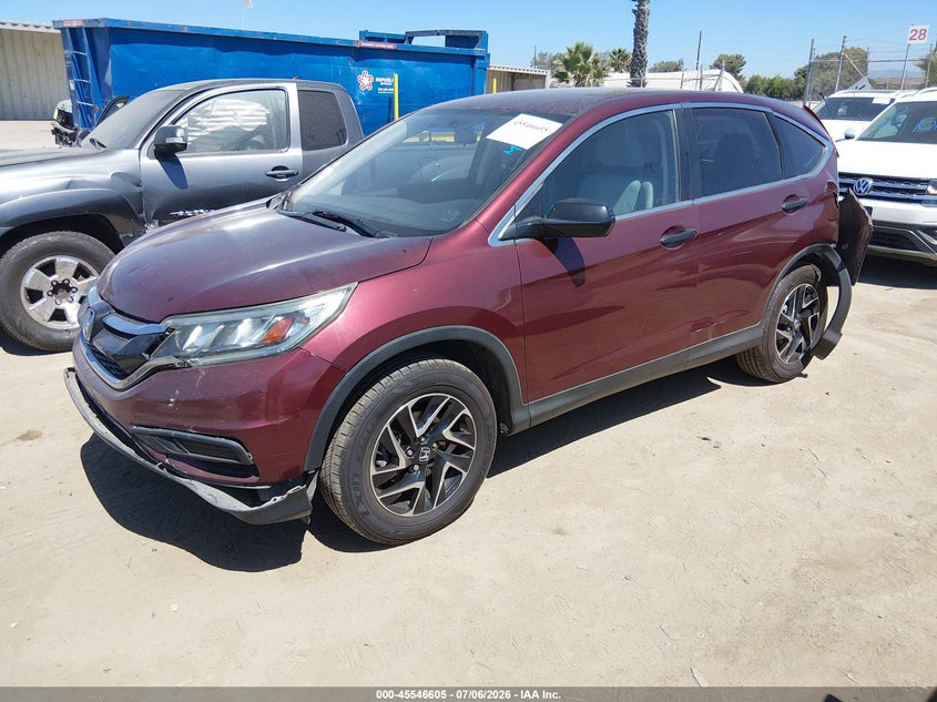 2016 Honda Cr-V Se 2HKRM4H43GH704748 photo 1