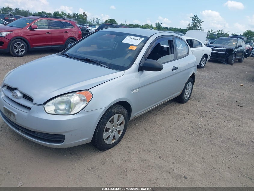 2009 Hyundai Accent, Normal Wear & Tear, IAAI, VIN KMHCM36C19U119911 — photo 2
