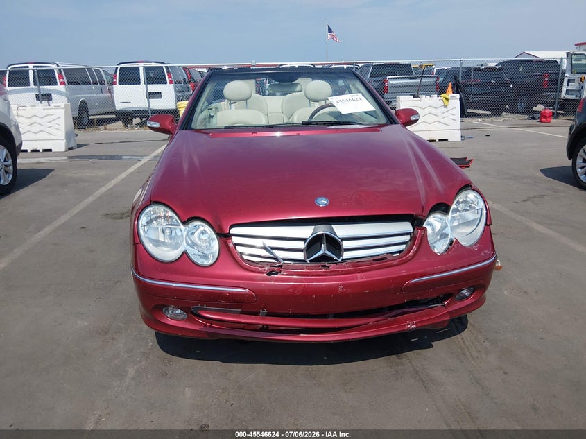 2005 Mercedes-Benz Clk 320 VIN: WDBTK65G95T048021 Lot: 45546624