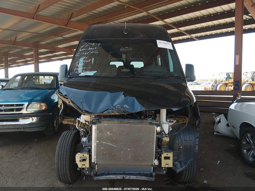 2025 Mercedes-Benz Sprinter 2500 Standard Roof 4-Cyl Diesel Ho VIN: W1Z4NFVY9SP759560 Lot: 45546625