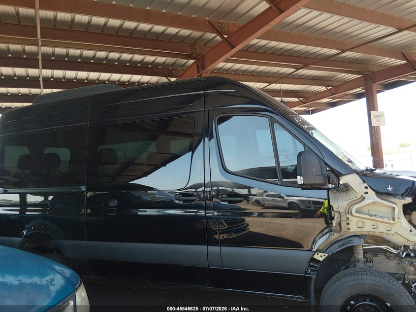 2025 Mercedes-Benz Sprinter 2500 Standard Roof 4-Cyl Diesel Ho VIN: W1Z4NFVY9SP759560 Lot: 45546625