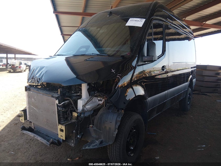 2025 Mercedes-Benz Sprinter 2500 Standard Roof 4-Cyl Diesel Ho VIN: W1Z4NFVY9SP759560 Lot: 45546625