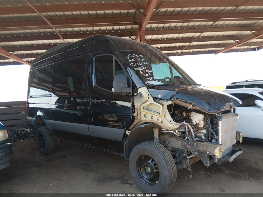 2025 Mercedes-Benz Sprinter 2500 Standard Roof 4-Cyl Diesel Ho VIN: W1Z4NFVY9SP759560 Lot: 45546625