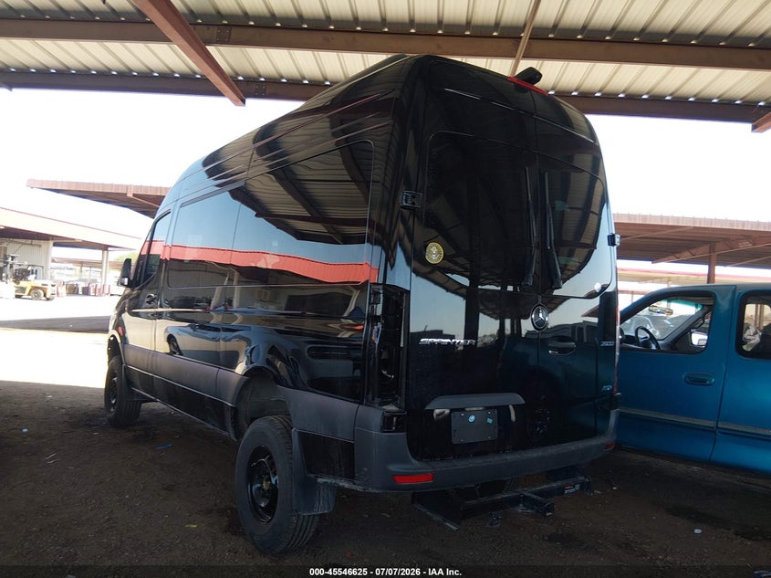 2025 Mercedes-Benz Sprinter 2500 Standard Roof 4-Cyl Diesel Ho VIN: W1Z4NFVY9SP759560 Lot: 45546625