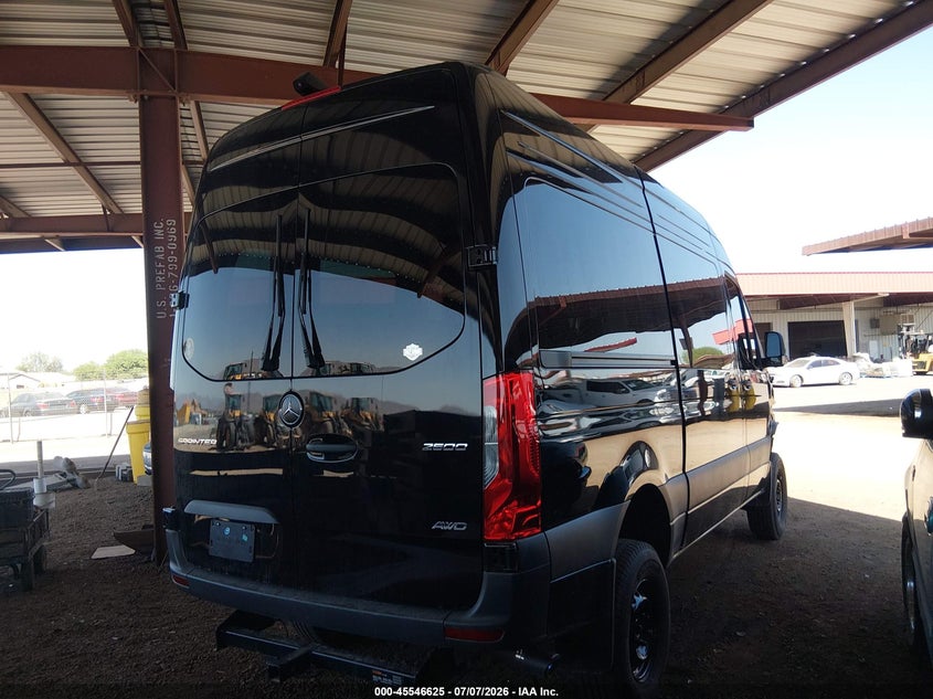 Vin: w1z4nfvy9sp759560, lot: 46044894, mercedes-benz sprinter 2500 standard roof 4-cyl diesel ho 20254