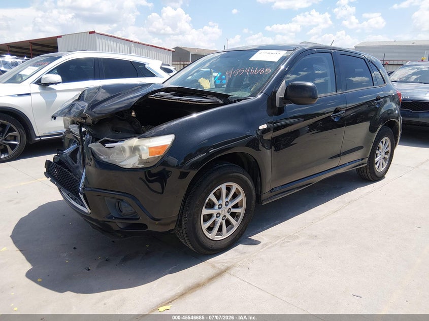 2012 Mitsubishi Outlander, Удар спереди, IAAI, VIN JA4AP3AU7CZ011638 — фото 2