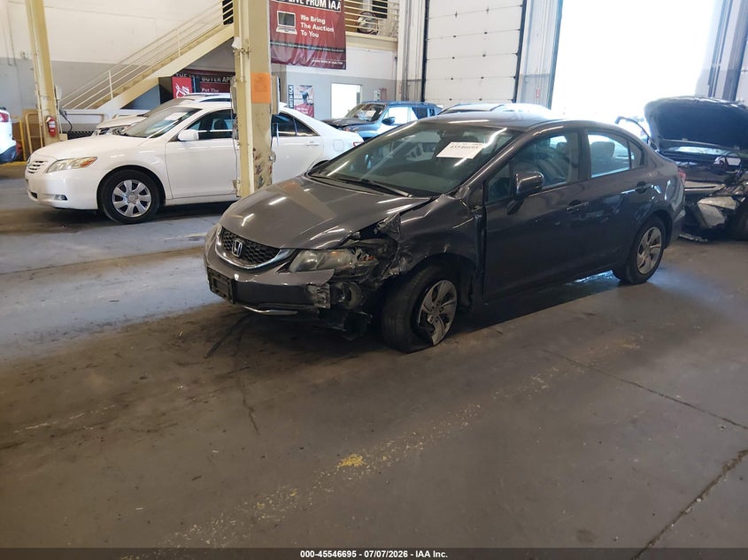 2014 HONDA CIVIC auction photo 2
