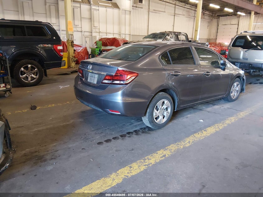 2014 HONDA CIVIC auction photo 4