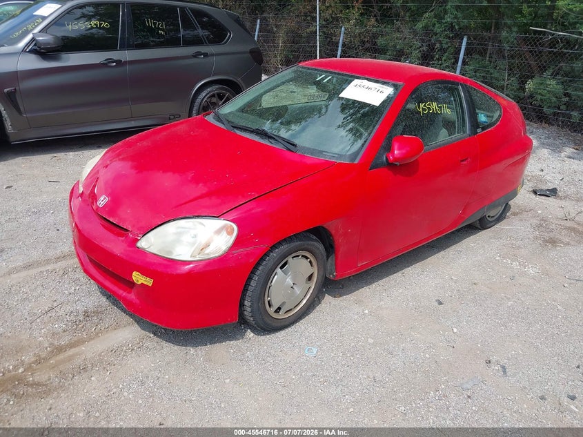 2000 Honda Insight, Normal Wear & Tear, IAAI, VIN JHMZE1375YT000625 — photo 2