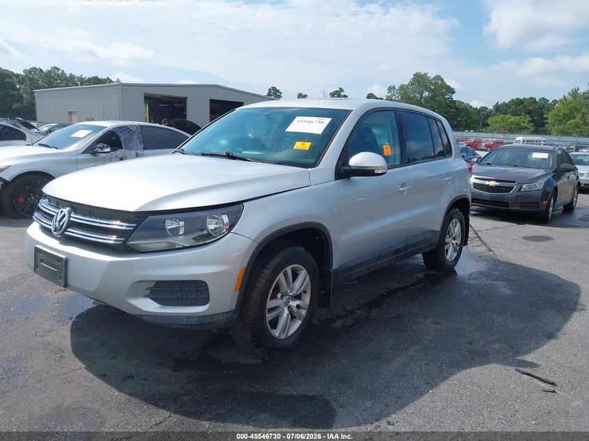 2013 Volkswagen Tiguan S WVGBV3AXXDW598183 photo 1