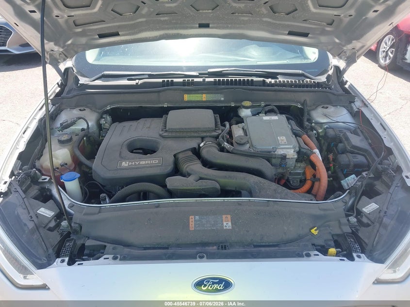 2019 Ford Fusion Hybrid Titanium VIN: 3FA6P0RU1KR235351 Lot: 45546739